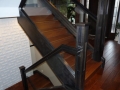 Wood & glass Stair railings Vancouver 3