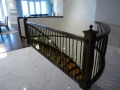 Stair railings Vancouver - curved staircase