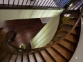 Stair railings Vancouver - curved staircase 2